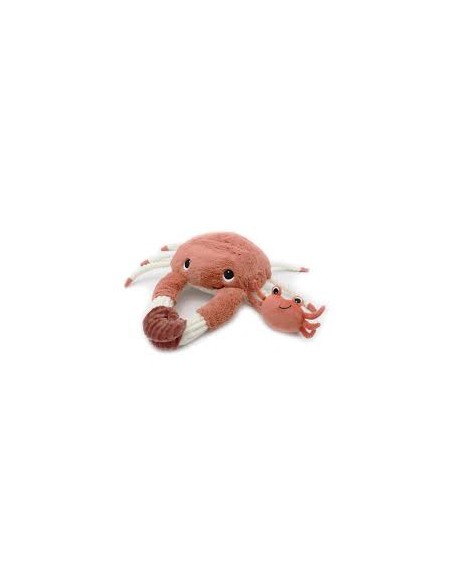 Peluche crabe cassecou et son bébé - Les deglingos
