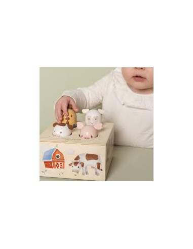 Jouet Pop-up en bois – Little Farm | Little Dutch FSC