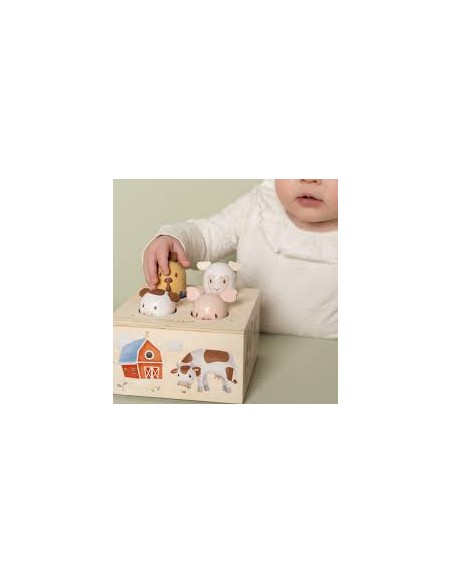 Jouet Pop-up en bois – Little Farm | Little Dutch FSC
