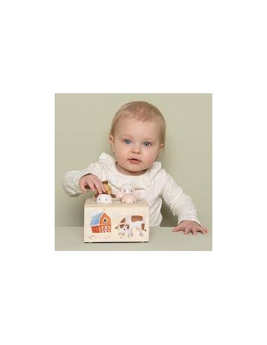 Jouet Pop-up en bois – Little Farm | Little Dutch FSC