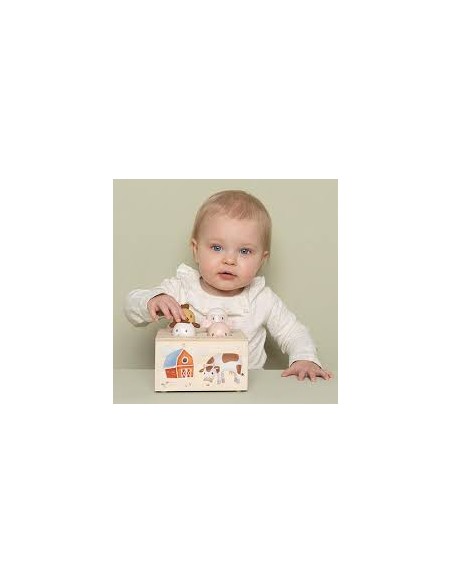 Jouet Pop-up en bois – Little Farm | Little Dutch FSC