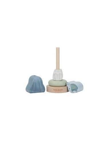Coffret 3 Jeux d’Éveil en Bois – Forest Friends – Little Dutch | Cadeau Bébé FSC 12 Mois