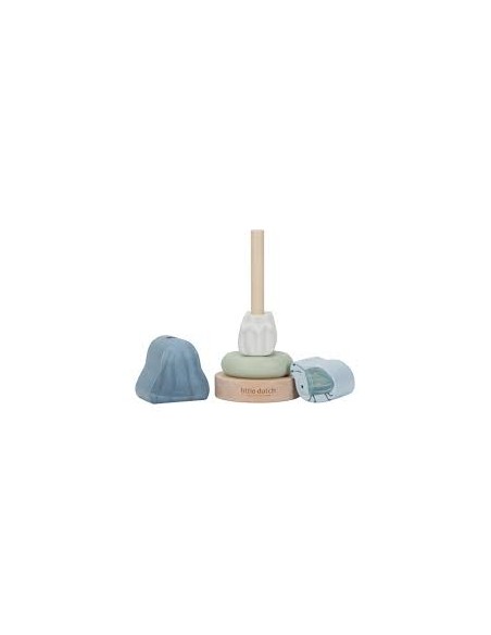 Coffret 3 Jeux d’Éveil en Bois – Forest Friends – Little Dutch | Cadeau Bébé FSC 12 Mois