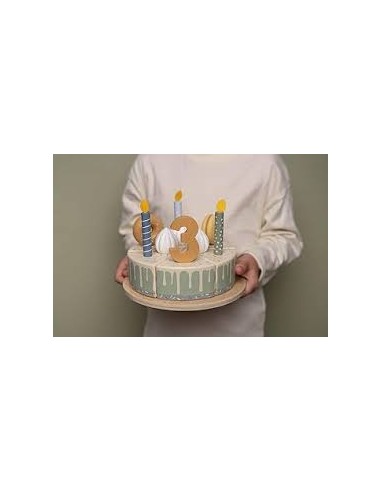 Gâteau d’Anniversaire en Bois – Little Dutch | Jouet d’Imitation dès 3 Ans