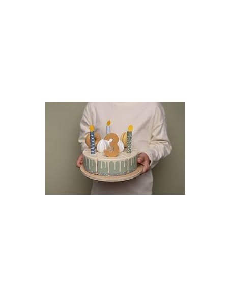 Gâteau d’Anniversaire en Bois – Little Dutch | Jouet d’Imitation dès 3 Ans