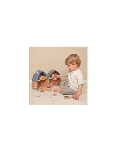 Maison de ferme portable en bois Little Dutch.