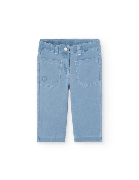 Jeans maille pour bébé fille - Boboli