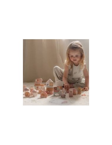 Blocs de construction en bois FSC Fairy Friends - Little Dutch