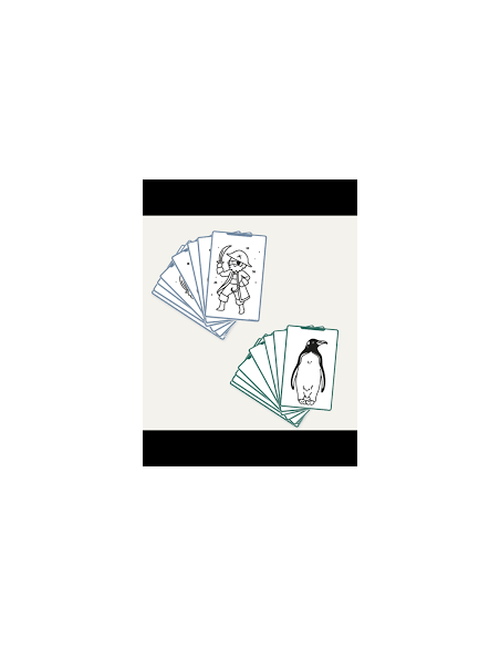 Cartes supplementaire Animaux et Ocean - Kidywolf