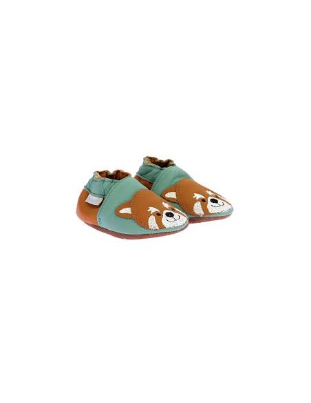 Chausson gingerbear vert - Robeez