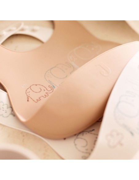 Bavoirs en silicone Eléphant - Jollein