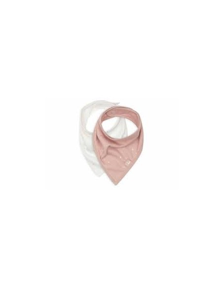 Bavoir bandana twinkling wild rose - Jollein
