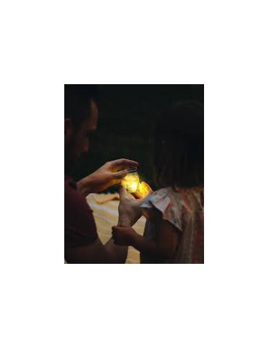 Cube lumineux jaune - Glo Pals