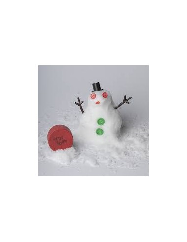 Bouteille sensorielle bonhomme de neige - Petit boum