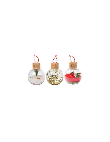 Coffret 3 boules de noel sensorielle  - Petit Boum