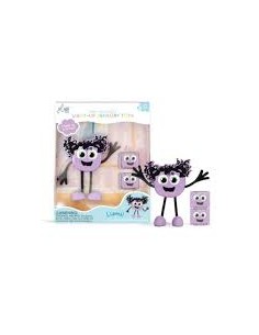 Jouets sensoriels lumineux violet - Glo pals