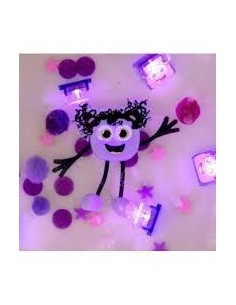Jouets sensoriels lumineux violet - Glo pals 2