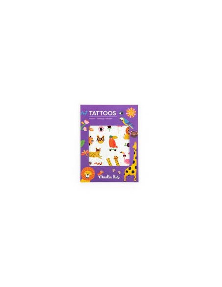 Tatouages éphémères les toupitis - Moulin Roty