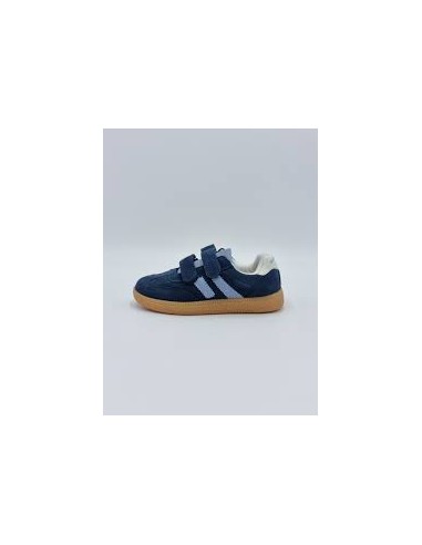 Chussure Yuzu lo scratch velours navy - Shoo pom