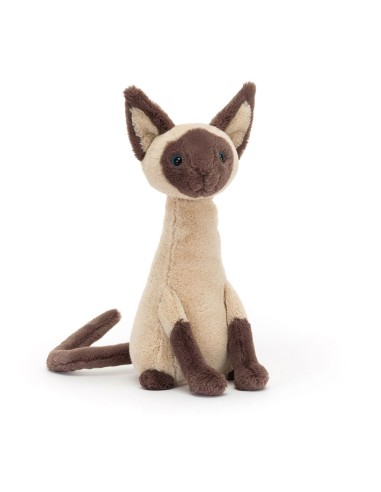 peluche iris siamese cat jellycat