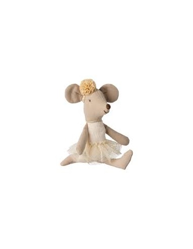 Souris ballerine petite soeur blanc cassé - Maileg