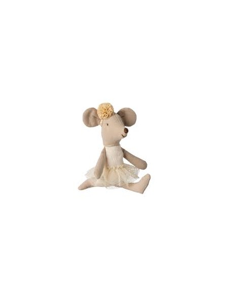 Souris ballerine petite soeur blanc cassé - Maileg