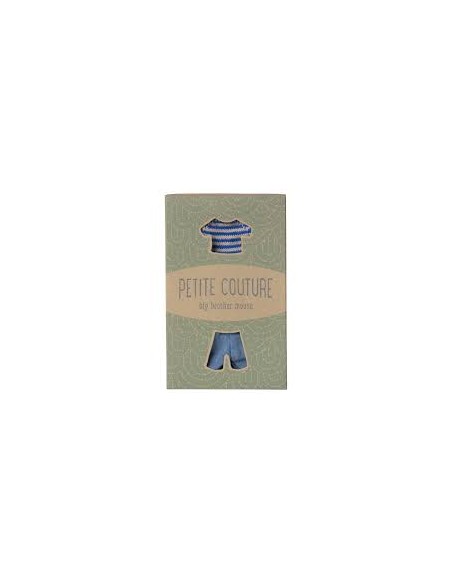 Pull tricoté & pantalon pour “Grand Frère” Souris – Ensemble Maileg classique