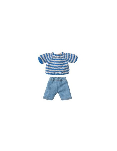 Pull tricot et pantalon grand frere souris - Maileg
