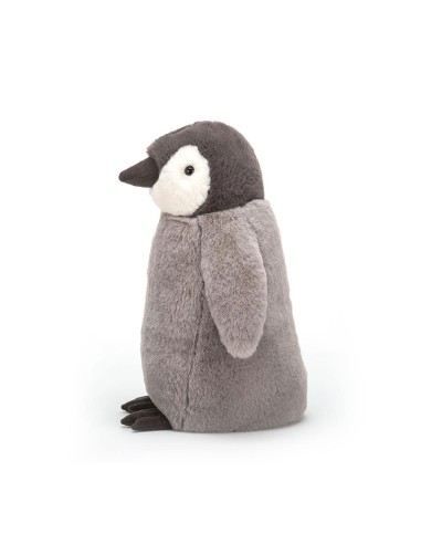 Jellycat – Little Percy Penguin (24 cm) – Peluche Pingouin Douce et Compacte