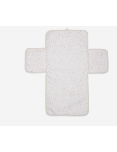 Tapis à Langer nomade Cloudy Rib Oatmeal - Jollein