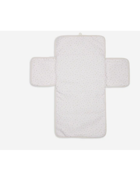 Tapis à Langer nomade Cloudy Rib Oatmeal - Jollein