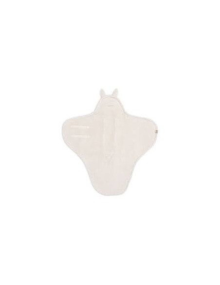 Couverture portefeuille bébé Cloudy Rib Oatmeal – Jollein