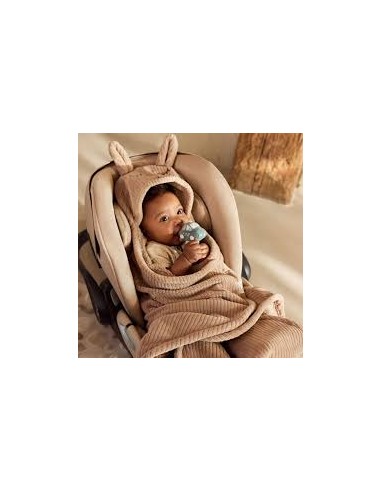 Couverture portefeuille bébé Milky Coffee – Jollein