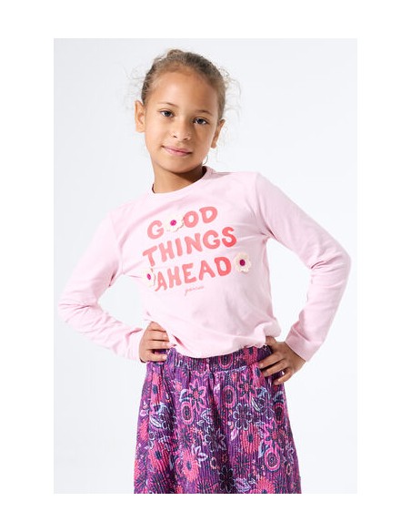 T-shirt a manches almond blossom - Garcia
