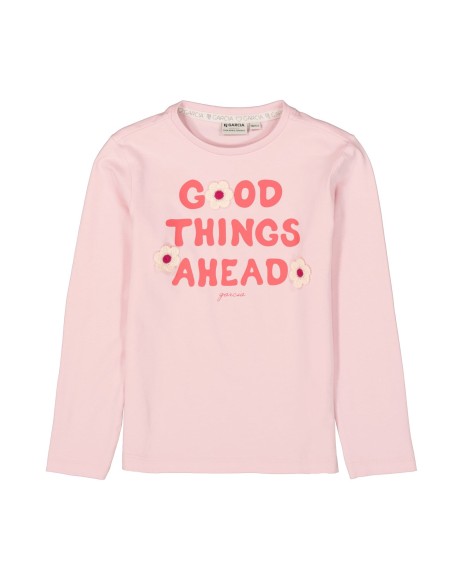 T-shirt a manches almond blossom - Garcia