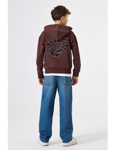 Sweat a capuche mahogany - Garcia