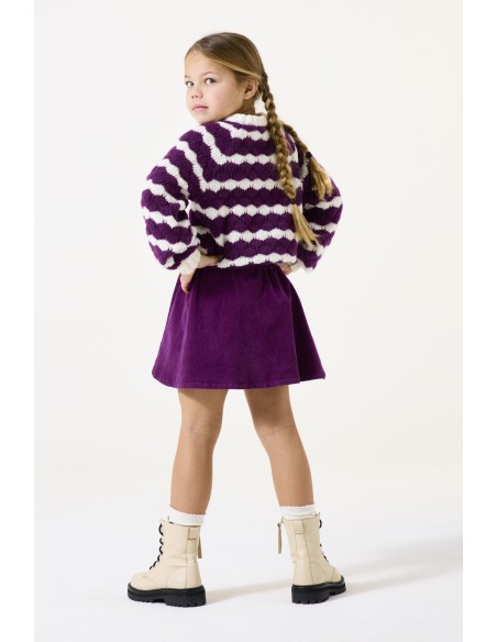 Jupe plum purple - Garcia