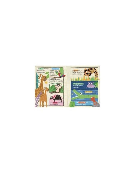 Mon Petit Journal en Tissu Safari – Livre bébé sensoriel | Crinkly