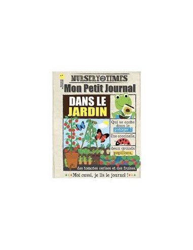 Mon petit journal dans le jardin - Nursery times