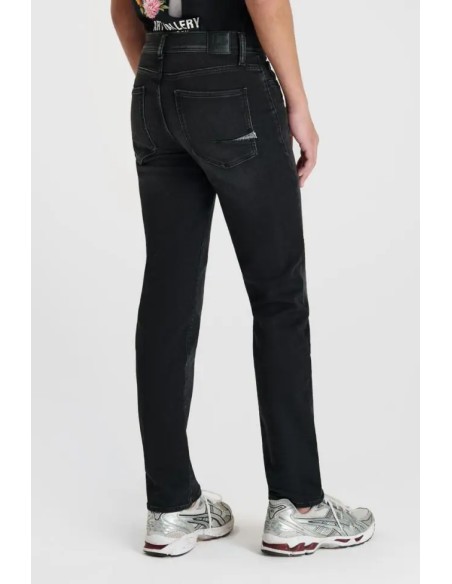 Jeans jogg regular mattia noir - Le temps des cerises