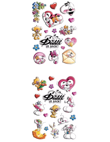 Stickers 3D Diddl - Diddl is back