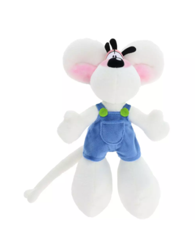 Peluche Diddl en salopette Bleue 30cm - Diddl is back