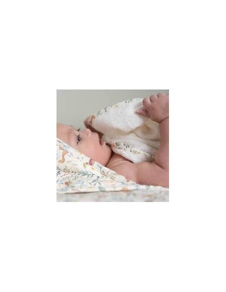Cape de bain 100x100 cm forest friends - Little Dutch