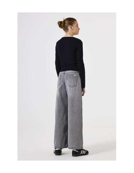 T-shirt a manches détail strass - Garcia