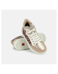 Chaussure play connect fur leo purple - Shoo pom