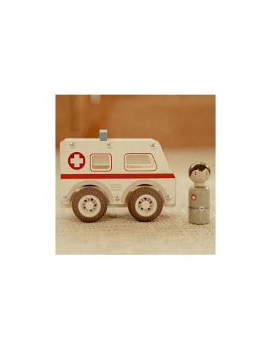 Ambulance en bois - Little Dutch