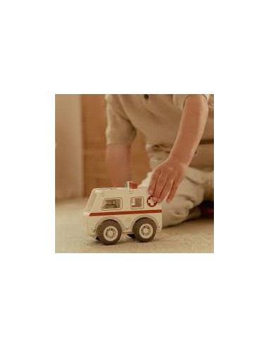Ambulance en bois Little Dutch – Idée cadeau enfant