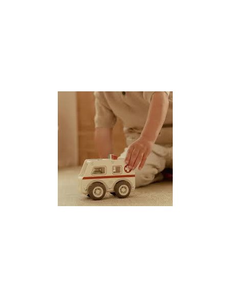 Ambulance en bois Little Dutch – Idée cadeau enfant