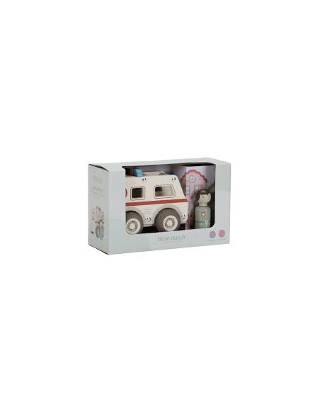 Ambulance en bois Little Dutch – Idée cadeau enfant