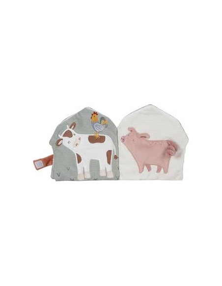 Livre d’activités en tissu Farm – Little Dutch | Jouet éducatif bébé
